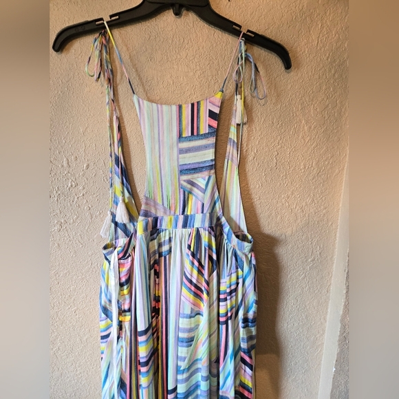 Free People Boho Striped Dress Size 6 - Picture 10 of 13